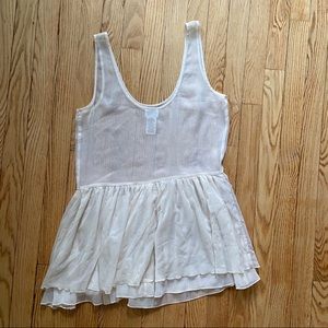 Intimately Free Free People Sheer Mini Dress Tunic